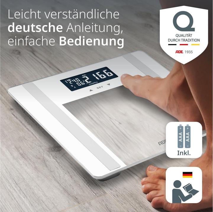 Image du produit ADE Körperfettwaage (200 kg)