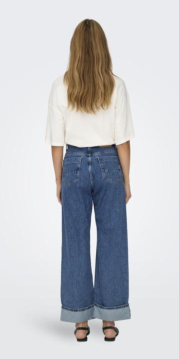 Actual product image Only Onlhope Hw Wide Fold Up Dnm Cro (W29/L30)
