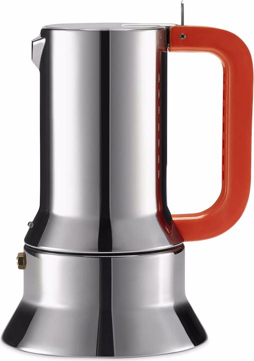 Alessi Espressomaschine 9090 für 3 Tassen Stahlgrau (3 T.)