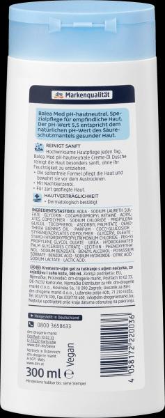 Produktbild dm Balea MED pH 5,5 Hautneutral Creme-Öl Dusche (300 ml)