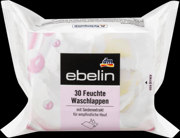 Actual product image dm ebelin Moist washcloth silk 30 pieces (30 Piece)