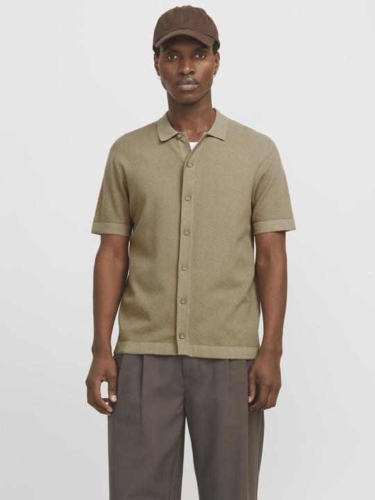 Immagine prodotto Jack & Jones Jjeemil Knit Structure Shirt Ss Sn (XL)