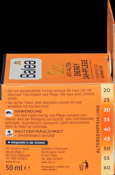 Actual product image dm Balea Q10 Anti Wrinkle Energy 24h Care (50 ml, 24h cream)