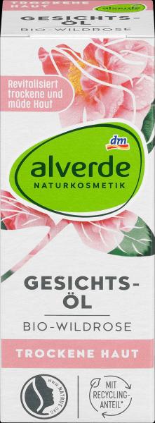 Produktbild dm alverde Gesichts-Öl Bio-Wildrose (15 ml, Gesichtsöl)