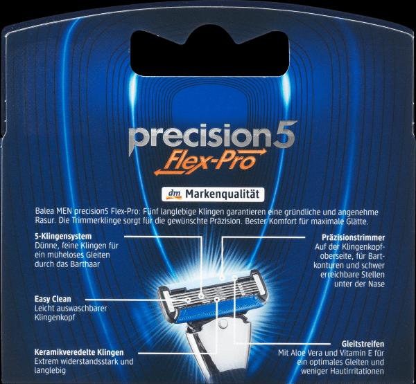 Produktbild dm Balea MEN Rasierklingen precision5 Flex-Pro (4 x)