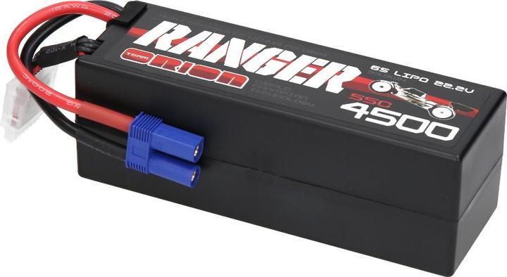 Actual product image Team Orion 6S 55C Ranger LiPo Battery (22.2V/4500mAh) EC5 (22.20 V, 4500 mAh)