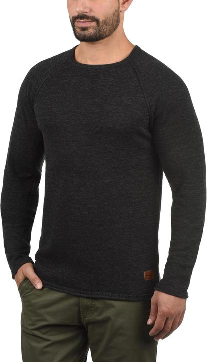 Actual product image Blend Dan Men's Jumper Knit Pullover With O-Neck Flecked (L)