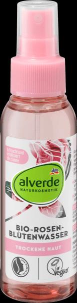 dm alverde Naturkosmetik Organic rose blossom water (100 ml, Face mist)