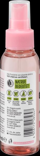 Actual product image dm alverde Organic rose blossom water (100 ml, Face mist)
