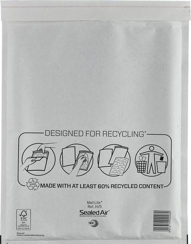 Produktbild Sealed Air Luftpolsterumschläge 79 g/m² Weiss (50 x)