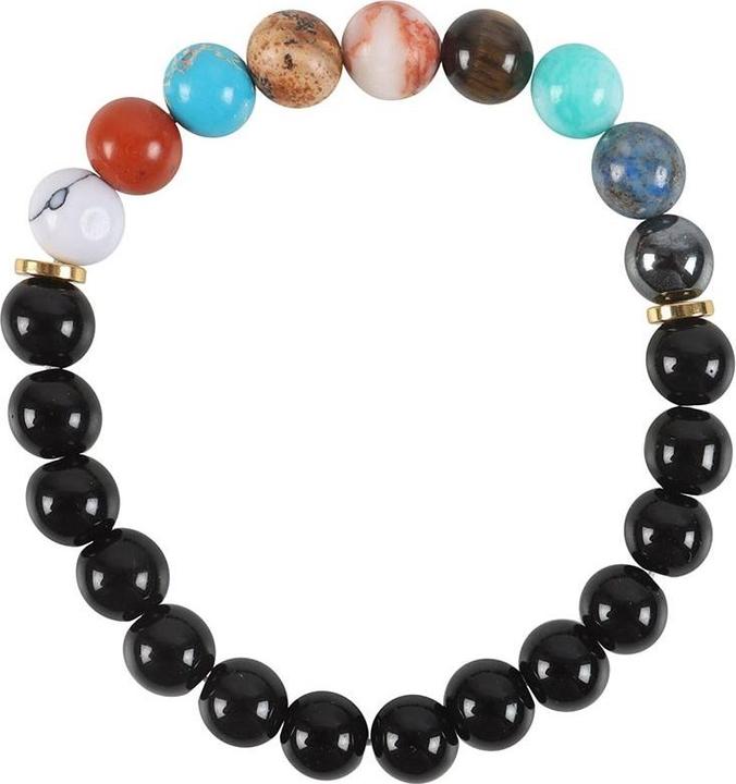 Produktbild Something Different Sonnensystem Armband Schmuckstein 30erPack (100% synthetisches Material)