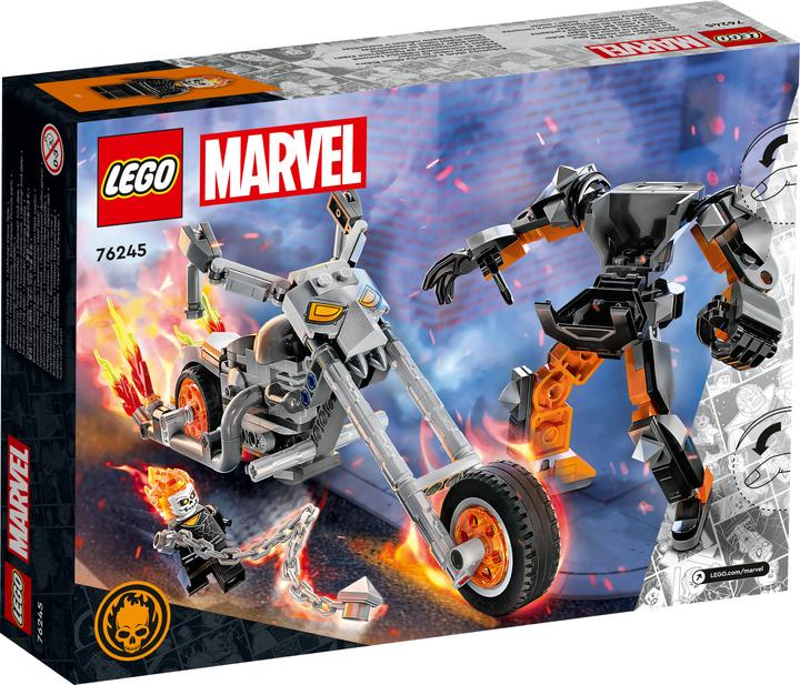 Actual product image LEGO 76245 Ghost Rider with Mech & Bike (76245, LEGO Marvel)