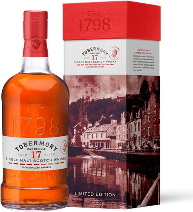 Actual product image Tobermory 2004 17 Year Old Oloroso Cask (Scotch whisky)