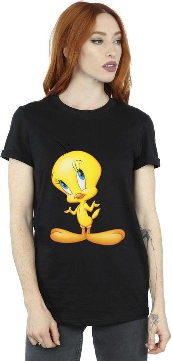 Immagine prodotto Looney Tunes Tweety Standing Maglietta Ampia Donna (M)