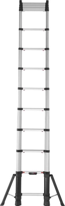 Productafbeelding Günzburger steps telescopische ladder Prime Line 13 treden 4,10 meter (Enkele ladder, 410 cm)