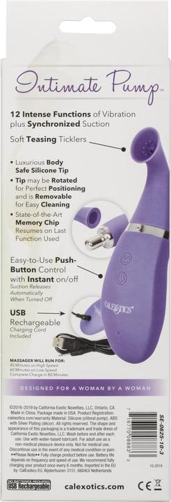 Produktbild CalExotics Intimate Pump Rechargeable Clitoral Pump