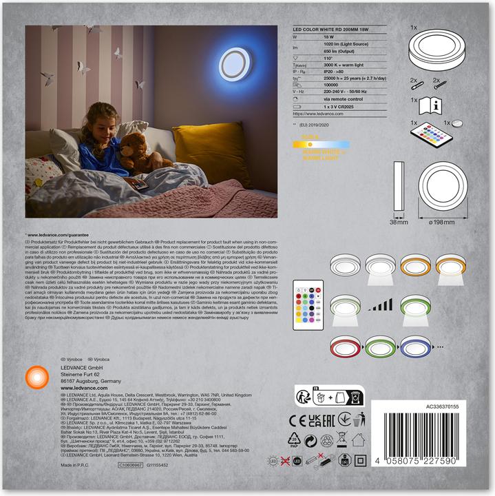 Produktbild Ledvance Led Color + White (650 lm)