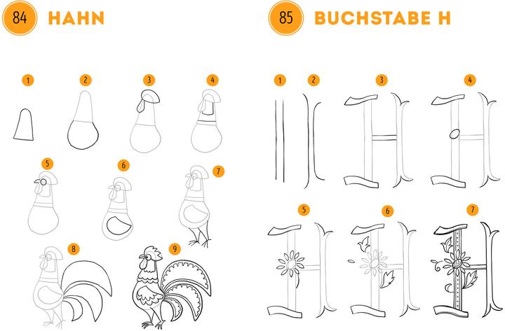 Actual product image 300 Motive zeichnen