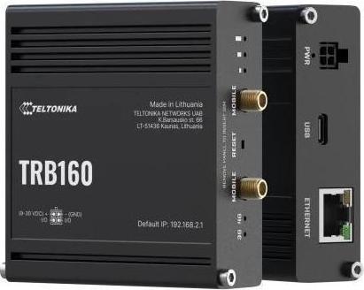 Image du produit Teltonika TRB160 - 4G LTE CAT 6 IoT GATEWAY