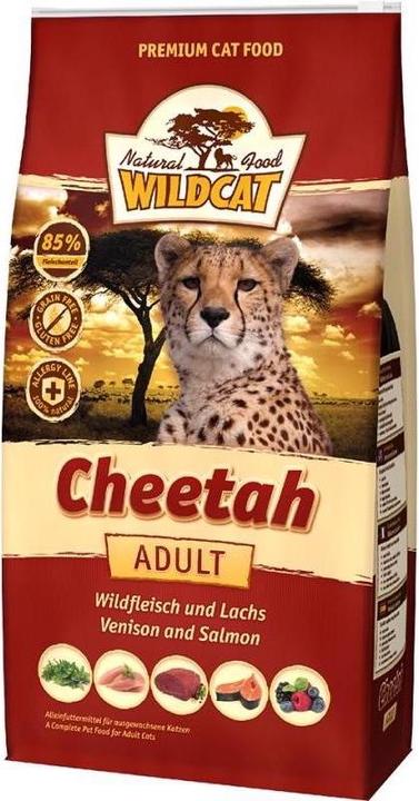 Wildcat Trockenfutter Adult Cheetah Wildfleisch und Lachs, 500 g (Adult, 1 Stk., 500 g)