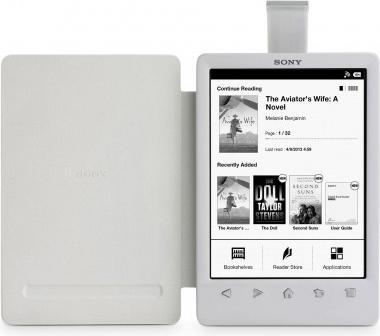 Produktbild Sony PRSA-CL30, Hülle mit Leseleuchte für PRS-T3 - Weiss (PRS-T3)