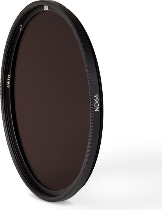 Immagine prodotto Urth Filtro obiettivo ND64 (6 stop) da 43 mm (Plus+) (Filtri grigi, 43 mm)