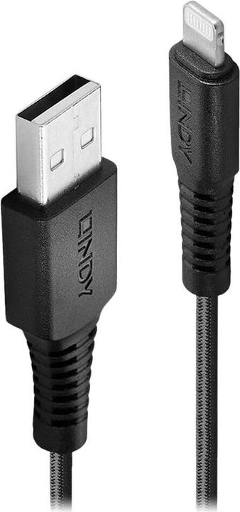 Image du produit Lindy Câble de recharge Lightning (0.50 m, USB 2.0)