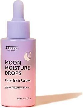 Actual product image Delhicious Moon Moisture Drops Night Face Oil (Face Oil) 40 ml (40 ml, Face oil)