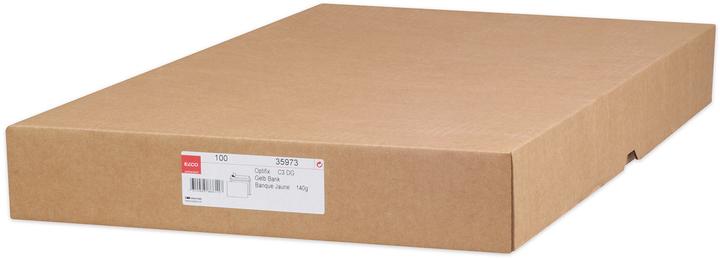 Image du produit Elco Enveloppe Optifix sans fenêtre C3 35973 140g, jaune (C3, 1 x)