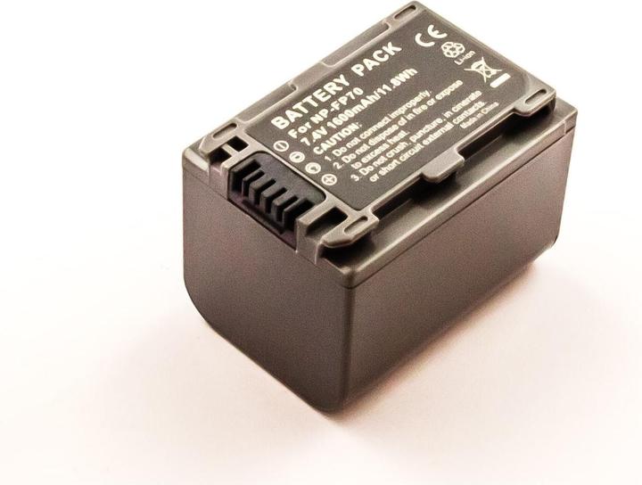 Produktbild AGI Akku kompatibel mit Sony HDR-HC7E - Akku - 1.500 mAh (Kamera Akku)