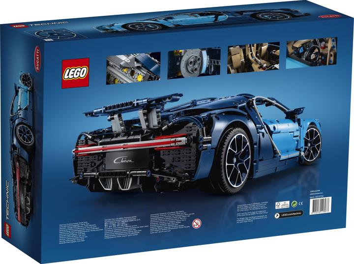 Immagine prodotto LEGO Bugatti Chiron (42083, LEGO Technic, Set LEGO rari)
