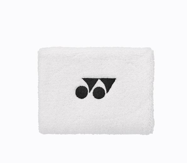 Yonex AC 492-1 Wrist-Band Frotté, 1 Stk./Pack, breit, weiss