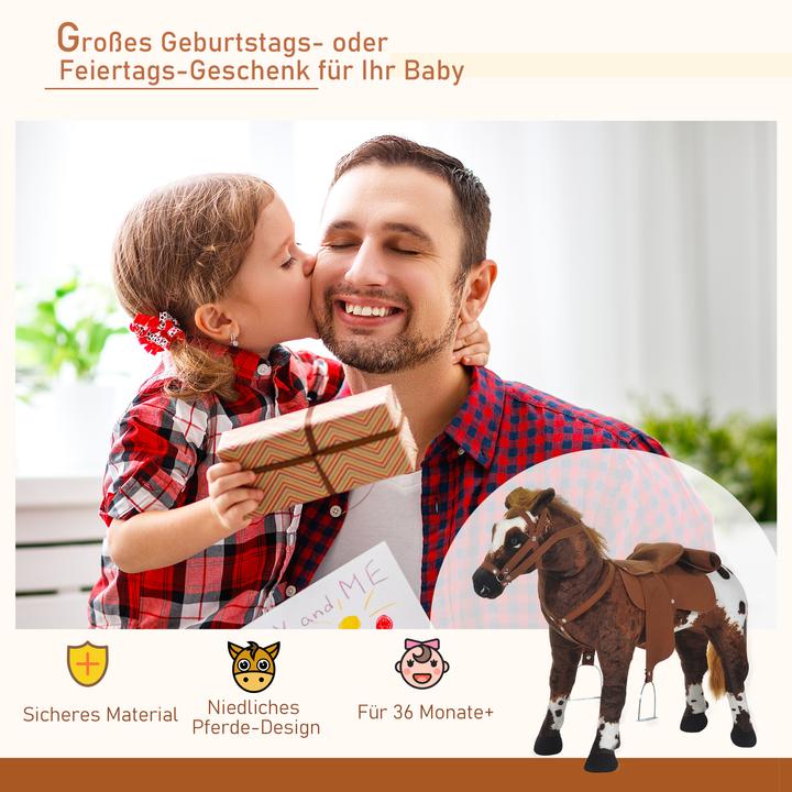 Immagine prodotto Homcom Cavallo da equitazione