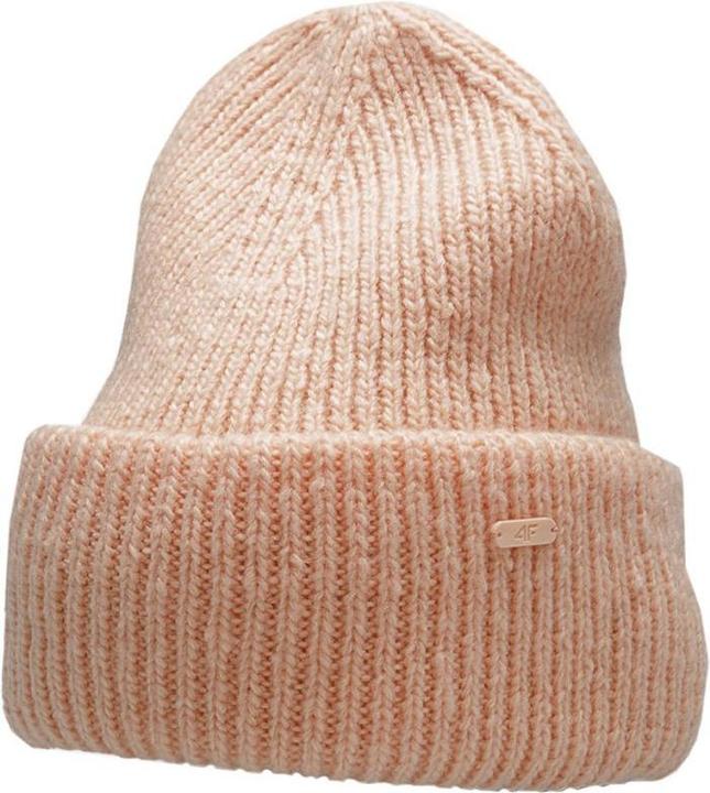 Produktbild 4F Damenmütze Lachs melange H4Z22 CAD005 64M (S)