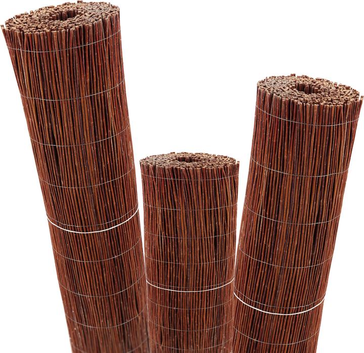Actual product image Aquagart Weidenmatte 40m x 90 cm I Sichtschutzmatte aus Weiden Natürlicher Sichtschutz für Garten (4000 cm)