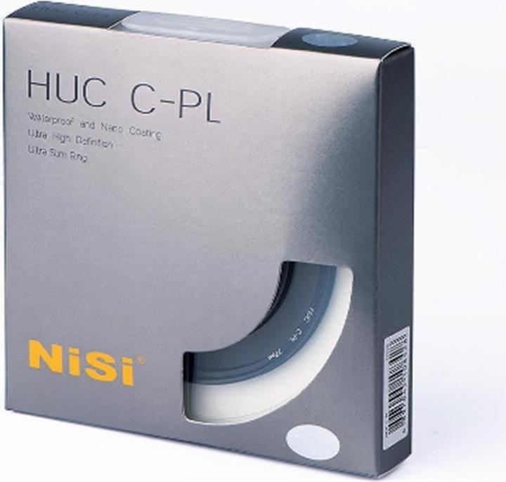Actual product image Nisi HUC C-PL Pro Nano (77 mm, Polarizing filter)