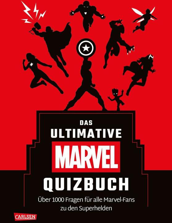 Actual product image Marvel: Das ultimative MARVEL Quizbuch (German, Susie Rae, 2024)