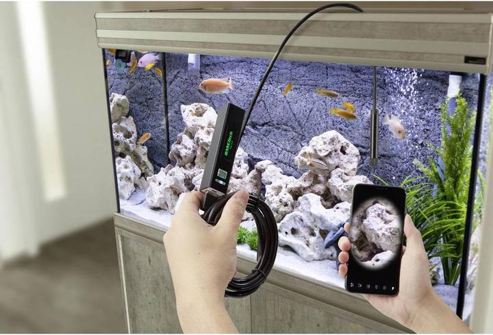 Actual product image Basetech Endoscope WLAN