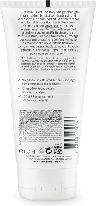 Actual product image Rausch Repair Conditioner with Amaranth (150 ml)