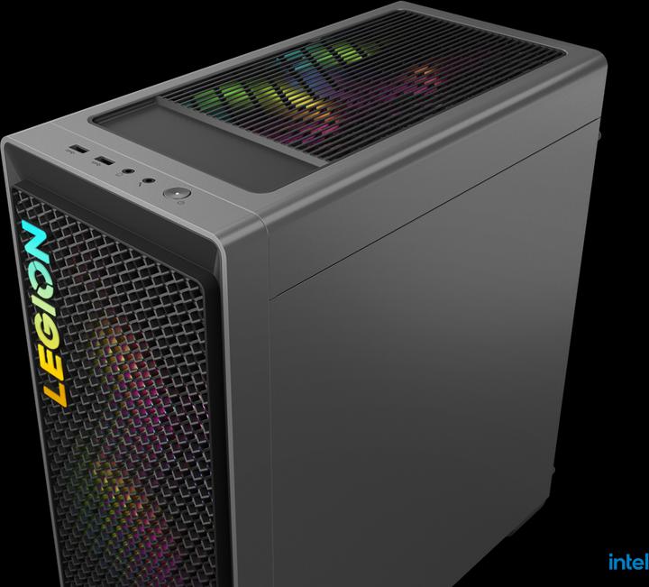 Actual product image Lenovo Legion T5 (Intel Core i7-14700KF, 32 GB, 1000 GB, GeForce RTX 4070)