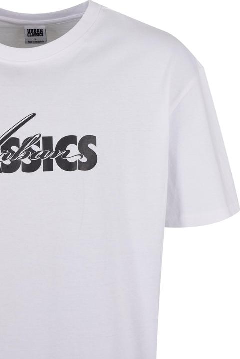 Actual product image Urban Classics UC Cursive Bold Logo Heavy Oversized Tee - 171107 (4XL)