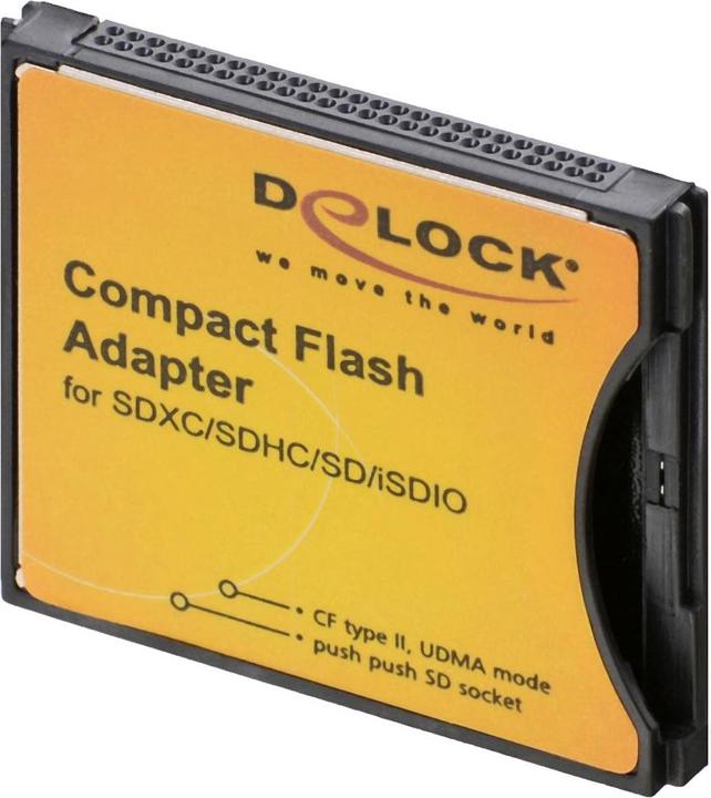 Produktbild Delock Adapter SD - CF II