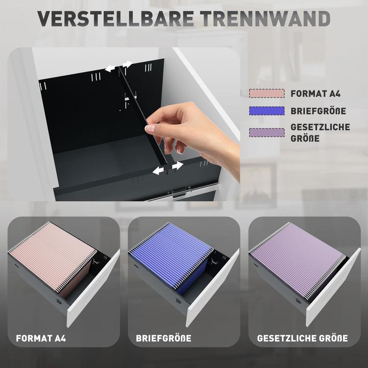 Actual product image Vinsetto Roll container (39 x 48 x 67 cm)