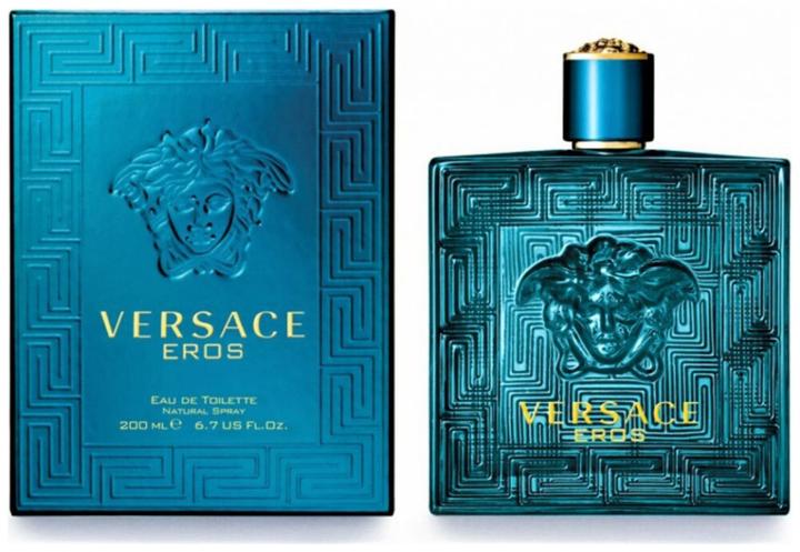 Actual product image Versace Eros (Eau de toilette, 200 ml)