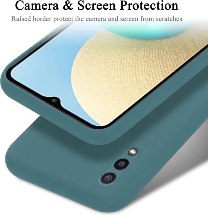 Actual product image Cadorabo Bumper Case for Samsung Galaxy A02 / M02 TPU Liquid Silicone Cover for Samsung Galaxy A02 / M02 (Samsung Galaxy A02, Samsung Galaxy M02)