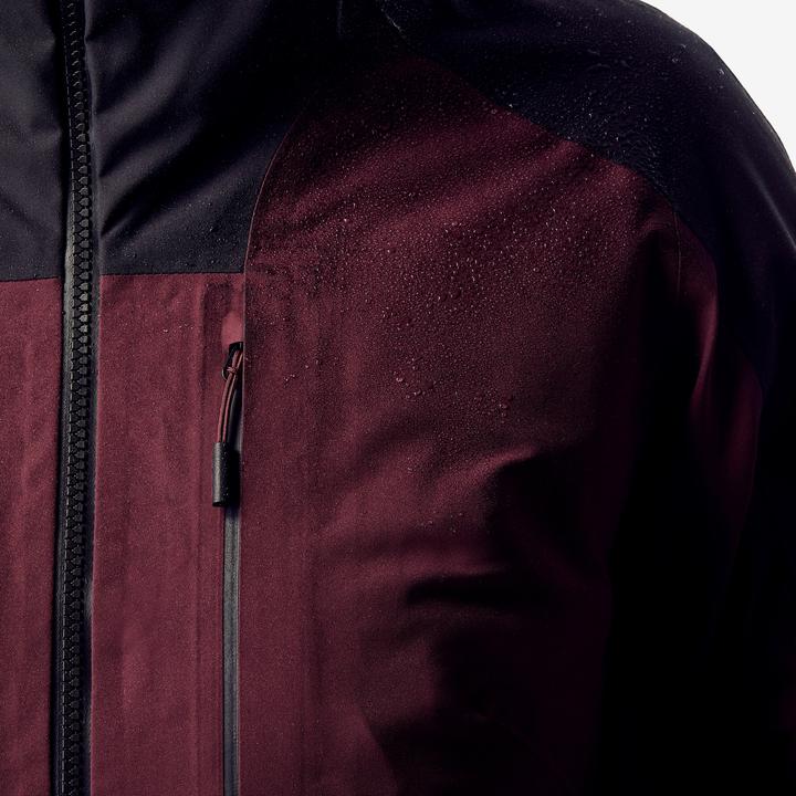Produktbild Wedze Skijacke Damen vielseitig und warm - FR100 bordeauxrot/schwarz (XL)