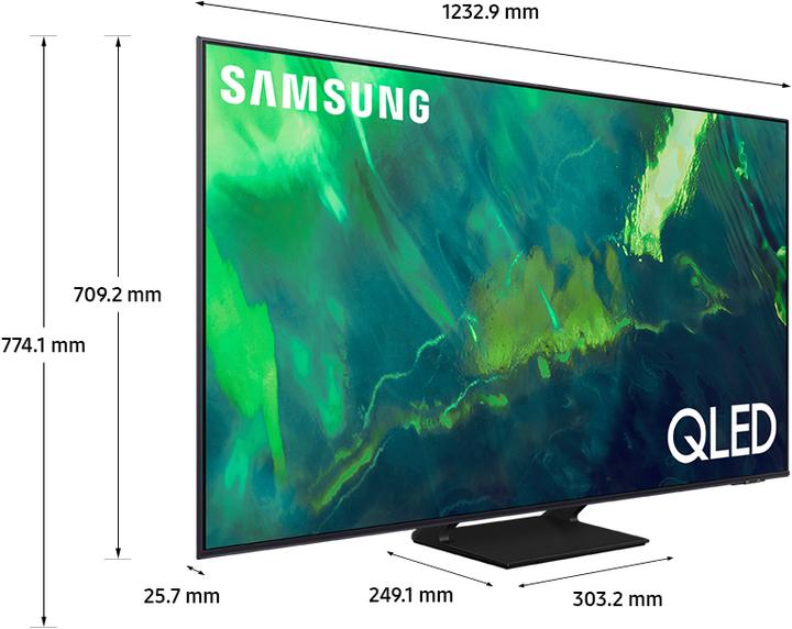 Actual product image Samsung QE55Q70A (55", QLED, 4K, 2021)