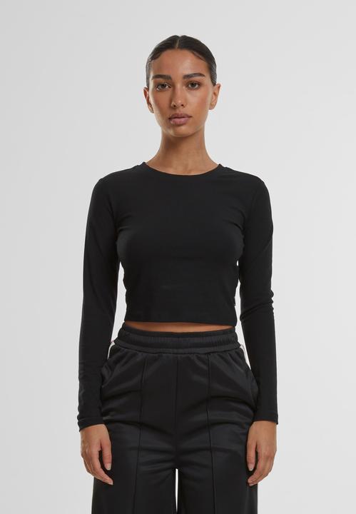 Actual product image Urban Classics Ladies Organic Cropped Longsleeve (5XL)