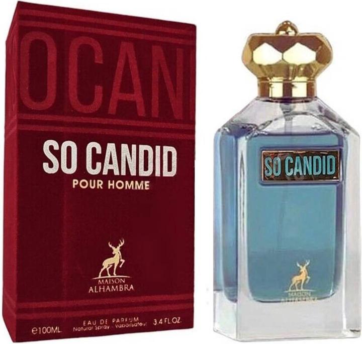 Actual product image Maison Alhambra So Candid Pour Homme 100ml EDP (CANDID P HOM) (Eau de parfum, 100 ml)