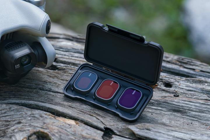 Image du produit DJI Jeu de filtres ND (ND 16/64/256) (Filtres pour drones, DJI Mini 4 Pro)